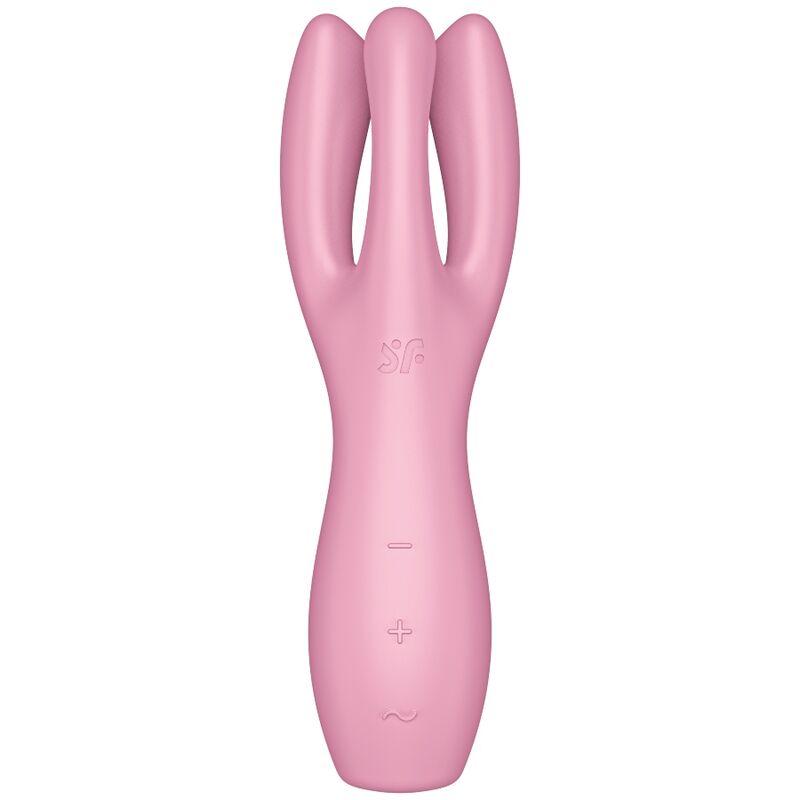 VIBRATORE SATISFYER THREESOME 3 - ROSA - immagine 3