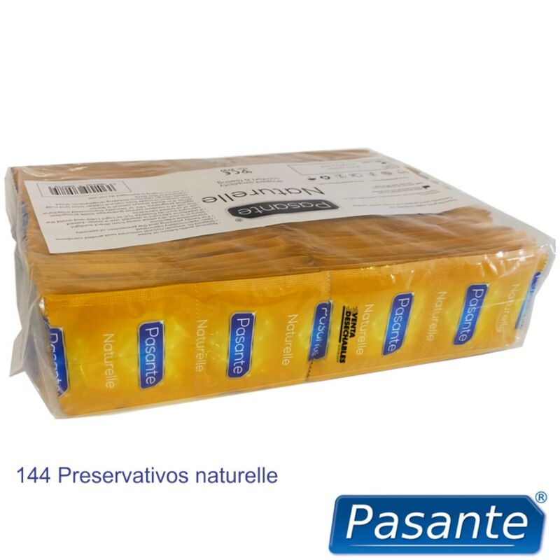 PASANTE – PRESERVATIVI NATURELLE BORSA 144 UNIT PASANTE – PRESERVATIVI NATURELLE BORSA 144 UNIT