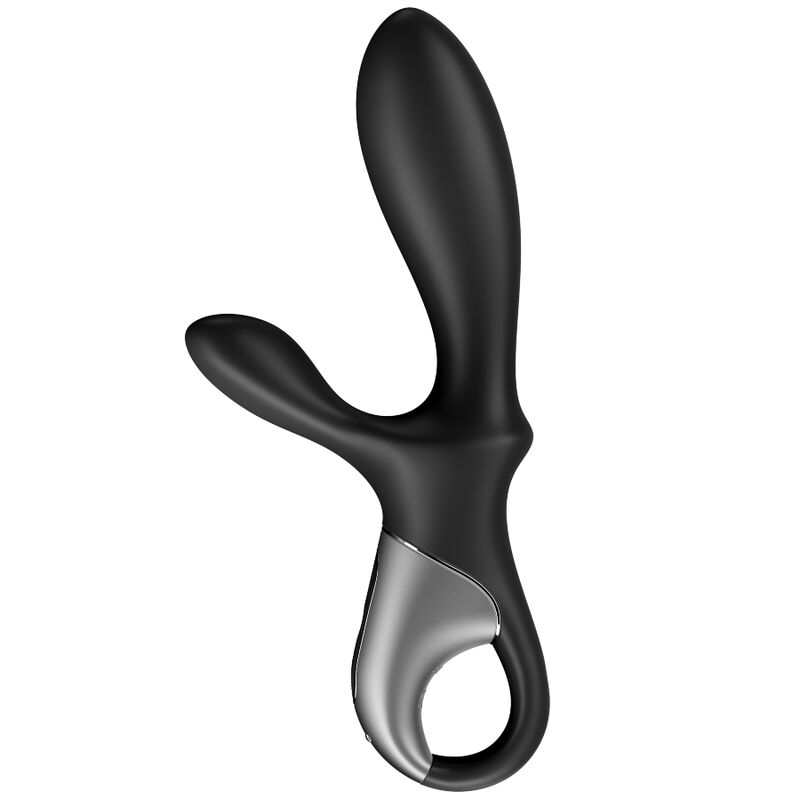 SATISFYER - HEAT CLIMAX+ APP VIBRATORE ANALE NERO - immagine 4