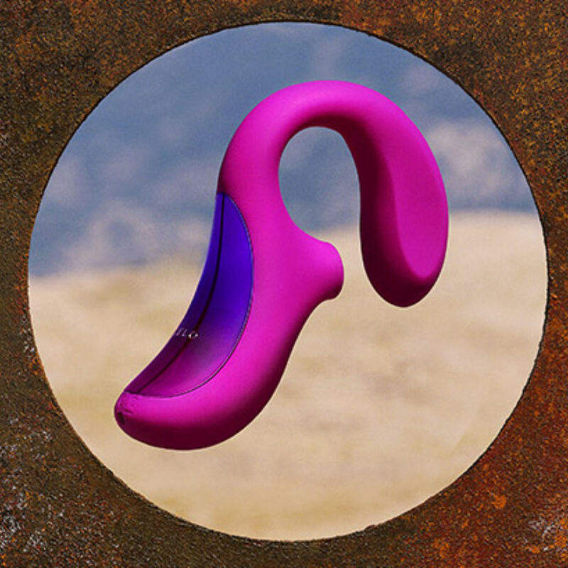 LELO - ENIGMA CRUISE MASSAGGIATORE SONICO A DOPPIA STIMOLAZIONE DEEP ROSE - immagine 3