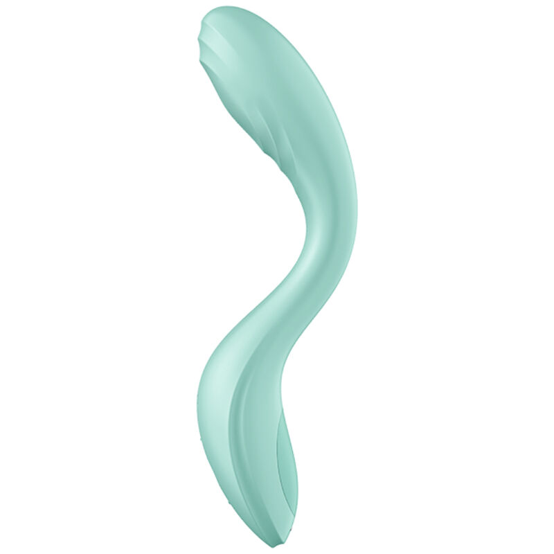 VIBRATORE G-SPOT SATISFYER RRROLLING PLEASURE - VERDE - immagine 2