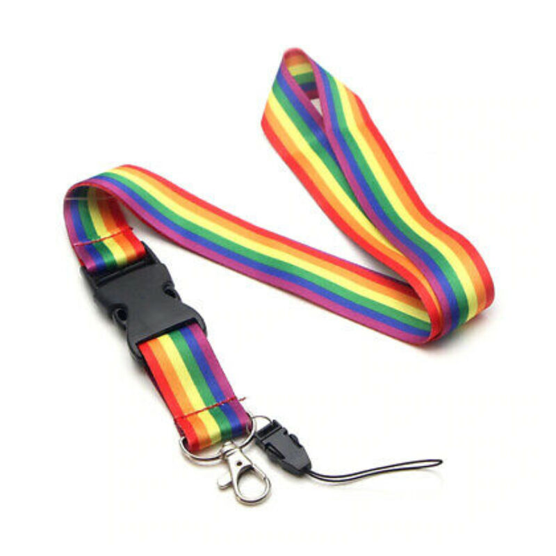 PRIDE – LANYARD CON BANDIERA LGBT
