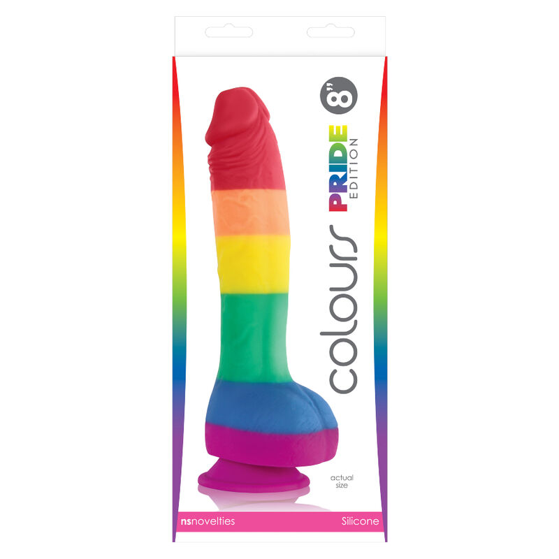PRIDE - DILDO BANDIERA LGBT 19 CM - immagine 3
