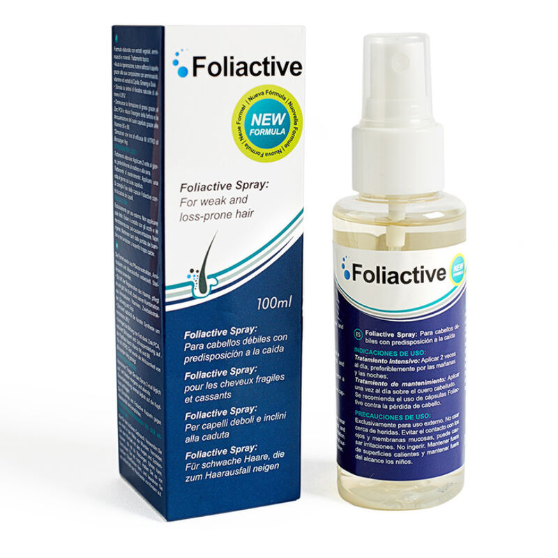 500 COSMETICS – FOLIACTIVE SPRAY. SPRAY PER PREVENIRE LA CADUTA DEI CAPELLI E STIMOLARE LA CRESCITA