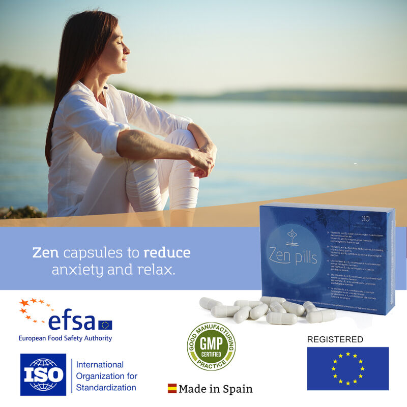 500 COSMETICS - ZEN PILLS CAPSULE PER RIDURRE L'ANSIA - immagine 2