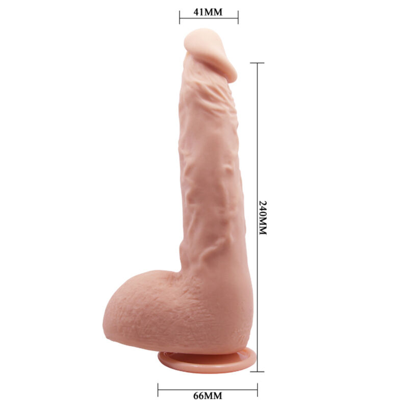 BAILE - DILDO REALISTICO JASON NATURALE 24 CM - immagine 2