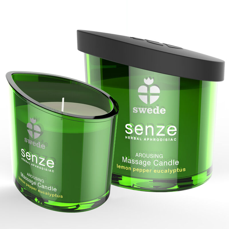 SWEDE – CANDELA DA MASSAGGIO SVIZZANTE SENZE – LIMONE, PEPE, EUCALIPTO