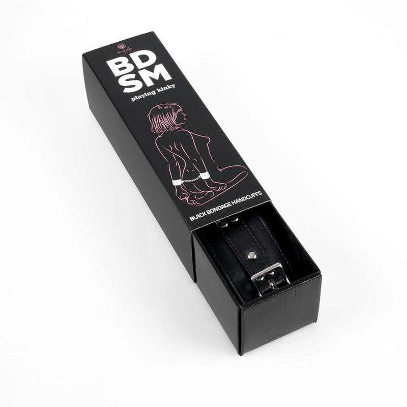 SECRETPLAY - MANETTEBLACK BONDAGE COLLEZIONE BDSM - immagine 3