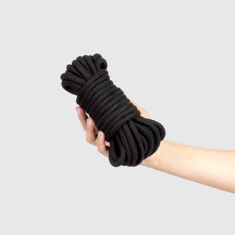 SECRETPLAY - BLACK BONDAGE ROPE COLLEZIONE BDSM - immagine 2