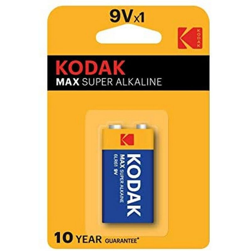 KODAK – BATTERIA ALCALINE MAX 9V LR61