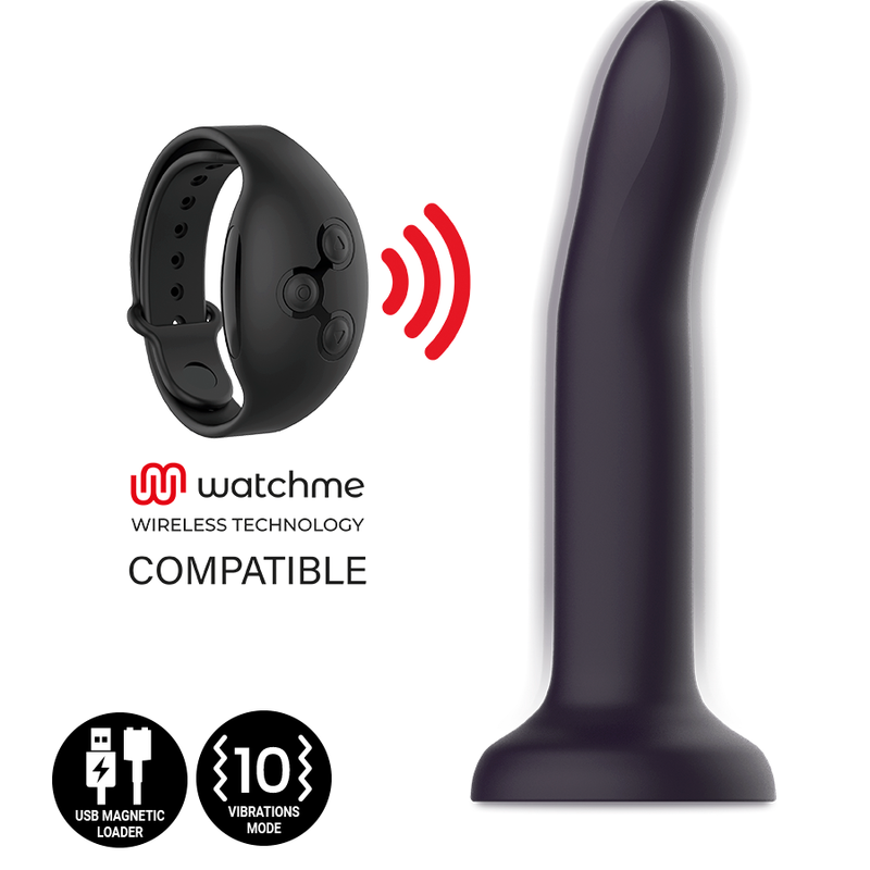 MYTHOLOGY - DUMAN MYSTIC DILDO M - VIBRATORE COMPATIBILE CON TECNOLOGIA WIRELESS WATCHME - immagine 8