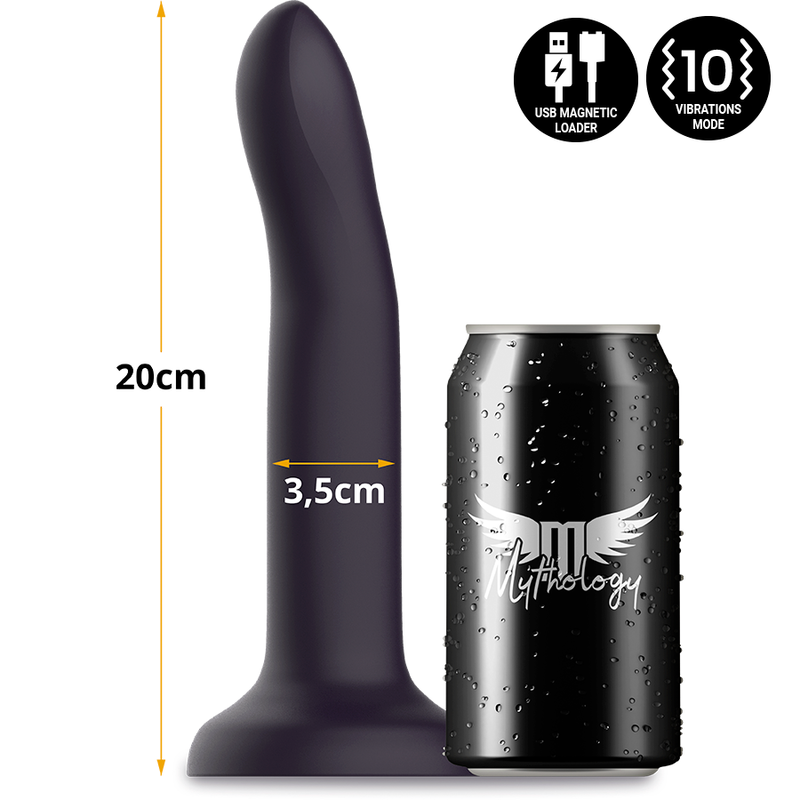 MYTHOLOGY - DUMAN MYSTIC DILDO L - VIBRATORE COMPATIBILE CON TECNOLOGIA WIRELESS WATCHME - immagine 4