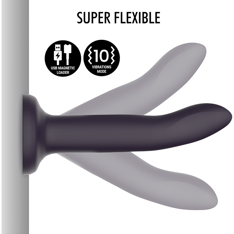 MYTHOLOGY - DUMAN MYSTIC DILDO L - VIBRATORE COMPATIBILE CON TECNOLOGIA WIRELESS WATCHME - immagine 6