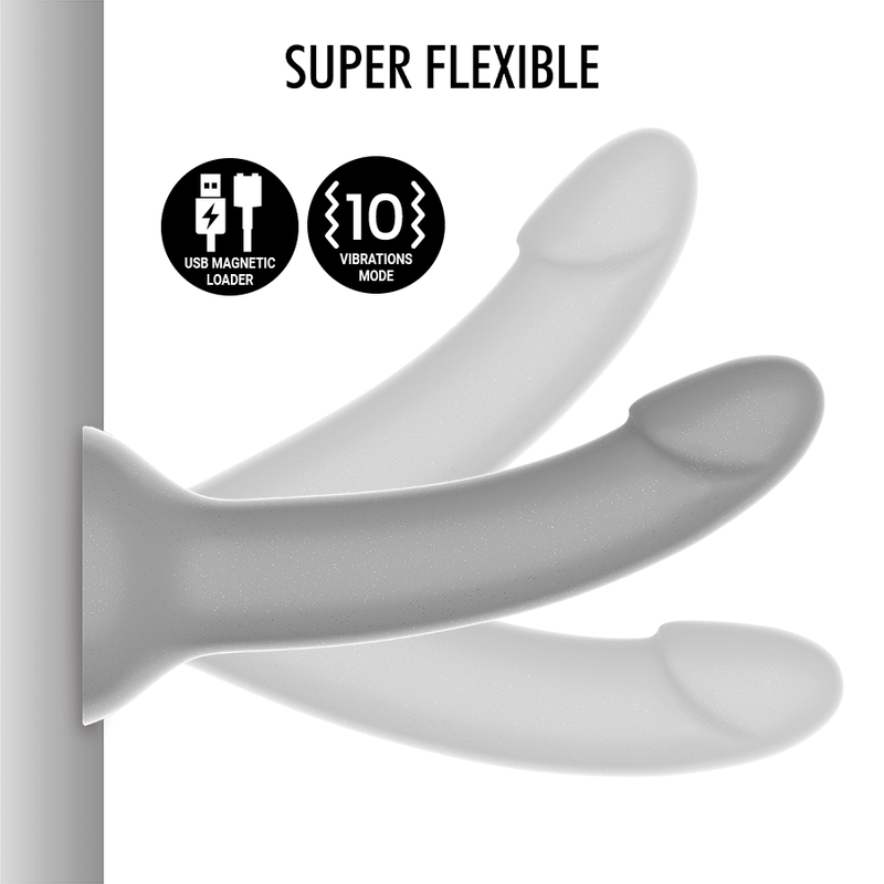 MYTHOLOGY - RUNE MAJESTIC DILDO S - VIBRATORE WATCHME COMPATIBILE CON TECNOLOGIA WIRELESS - immagine 5