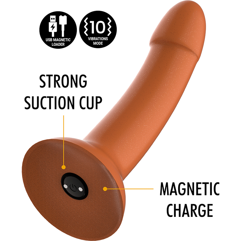 MYTHOLOGY - RUNE ROYAL DILDO M - VIBRATORE WATCHME TECNOLOGIA WIRELESS COMPATIBILE - immagine 8
