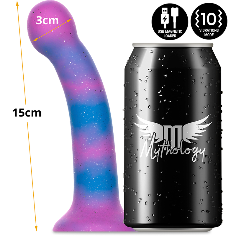 MYTHOLOGY - DION GALACTIC DILDO S - VIBRATORE WATCHME COMPATIBILE CON TECNOLOGIA WIRELESS - immagine 4