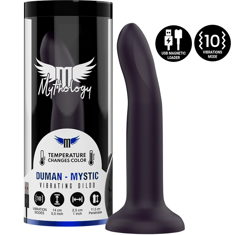MYTHOLOGY DUMAN MYSTIC DILDO S – VIBRATORE WATCHME COMPATIBILE CON TECNOLOGIA WIRELESS