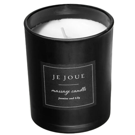 JE JOUE – CANDELA DA MASSAGGIO DI LUSSO GELSOMINO E GIGLIO