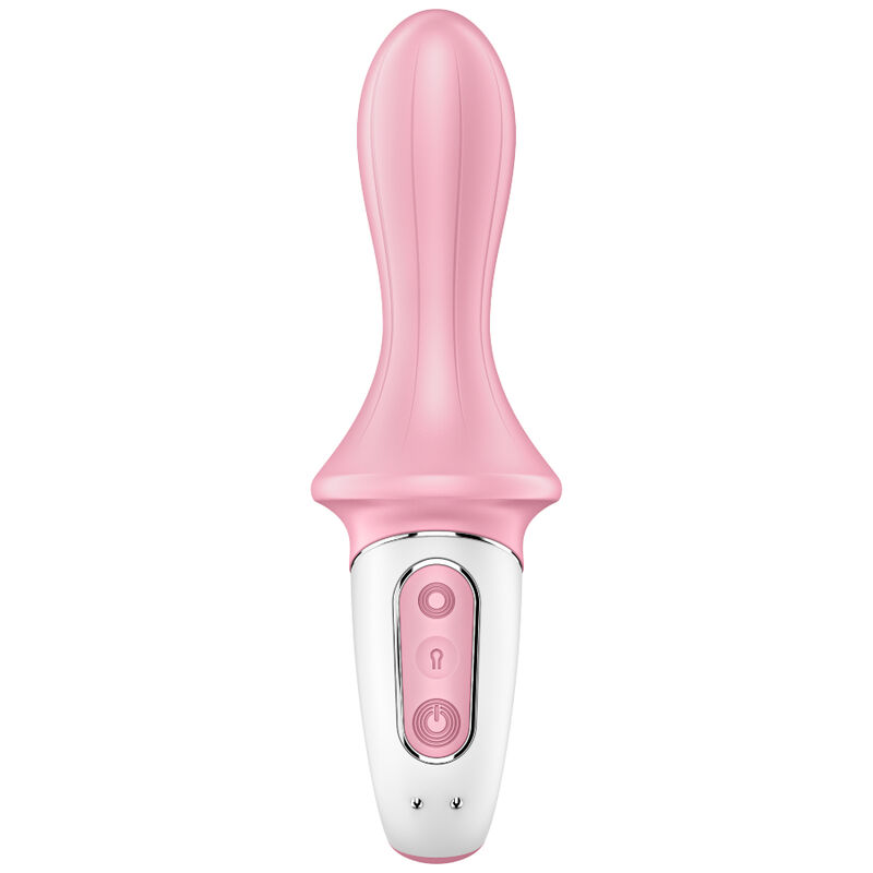 SATISFYER - VIBRATORE ANALE GONFIABILE AIR PUMP BOOTY 5+ ROSA - immagine 3