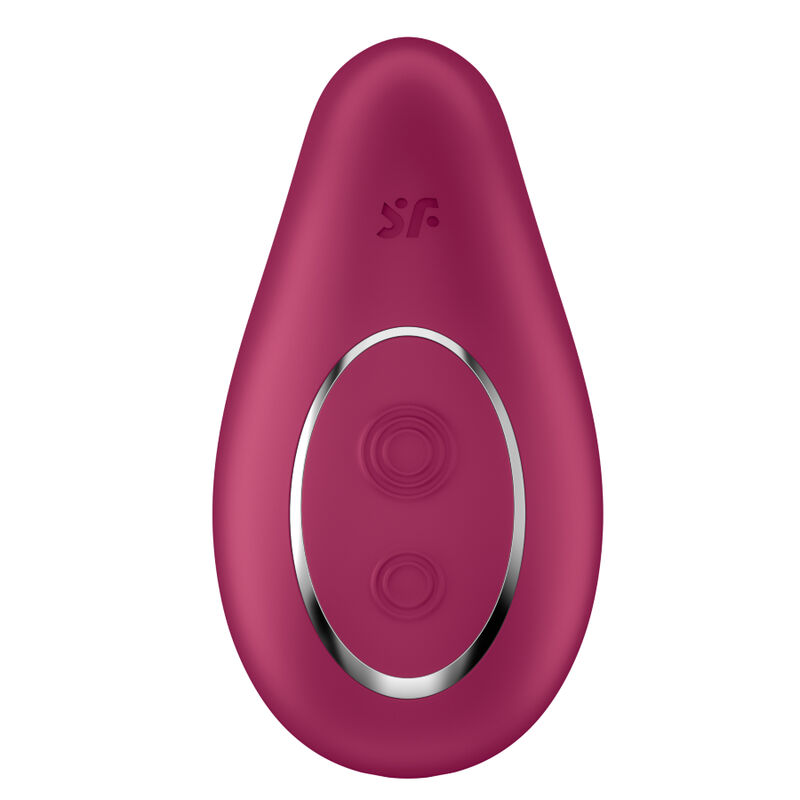 VIBRATORE DA APPOGGIO SATISFYER DIPPING DELIGHT - ROSSO - immagine 4