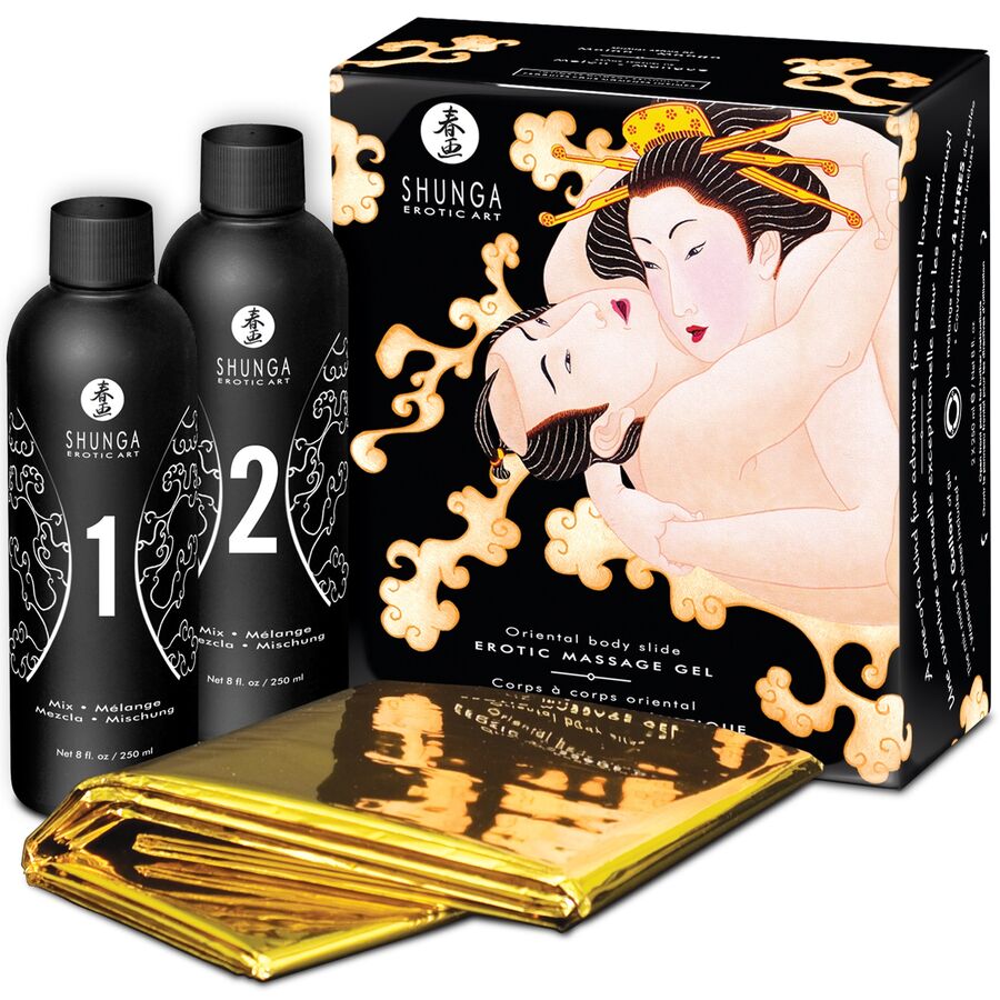 SHUNGA – GEL DA MASSAGGIO EROTICO CORPO A CORPO AL MELONE ORIENTALE