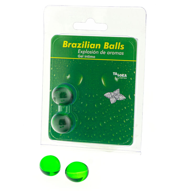 TALOKA – 2 PALLINE BRASILIANE GEL INTIMO MENTA TALOKA – 2 PALLINE BRASILIANE GEL INTIMO MENTA