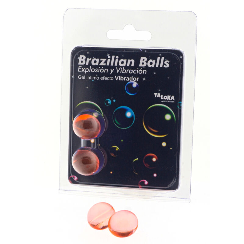 TALOKA – 2 SFERE BRASILIANE GEL EMOZIONANTE EFFETTO VIBRANTE TALOKA – 2 SFERE BRASILIANE GEL EMOZIONANTE EFFETTO VIBRANTE