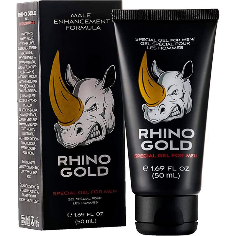 RHINO GOLD – GEL SPECIALE PER UOMO 50 ML