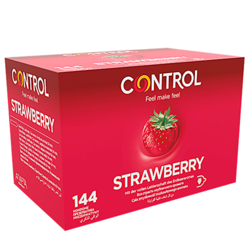 CONTROL – PRESERVATIVI ADAPTA ALLA FRAGOLA 144 UNITÀ CONTROL – PRESERVATIVI ADAPTA ALLA FRAGOLA 144 UNITÀ