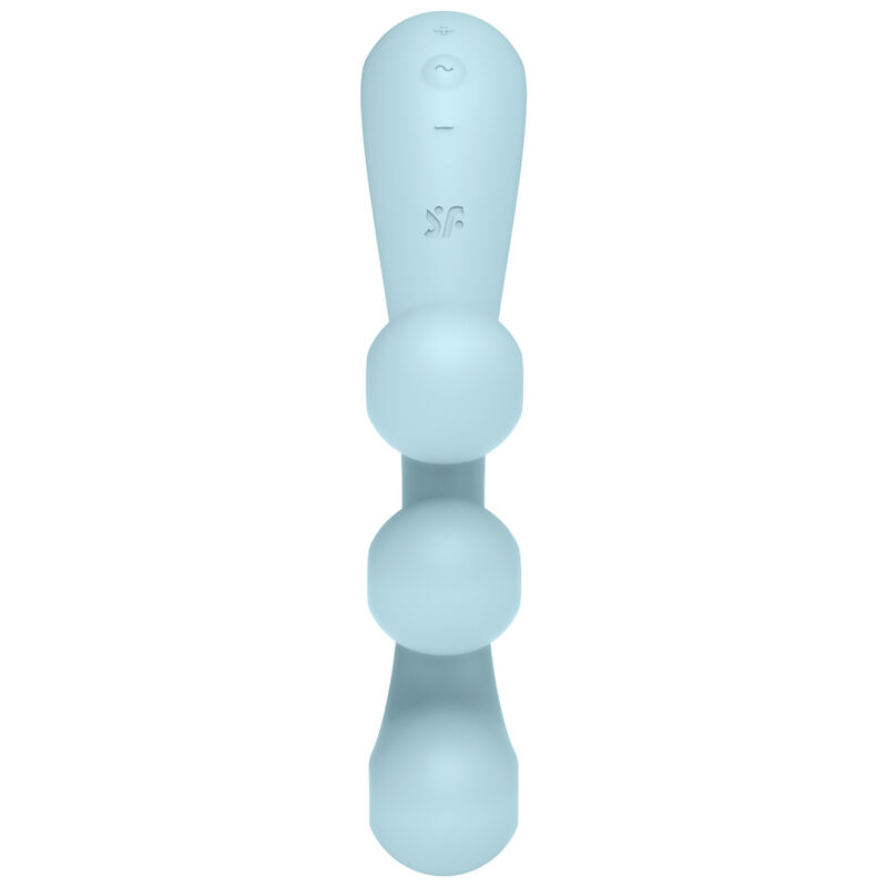 SATISFYER - MULTI VIBRATORE TRI BALL 2 BLU - immagine 4