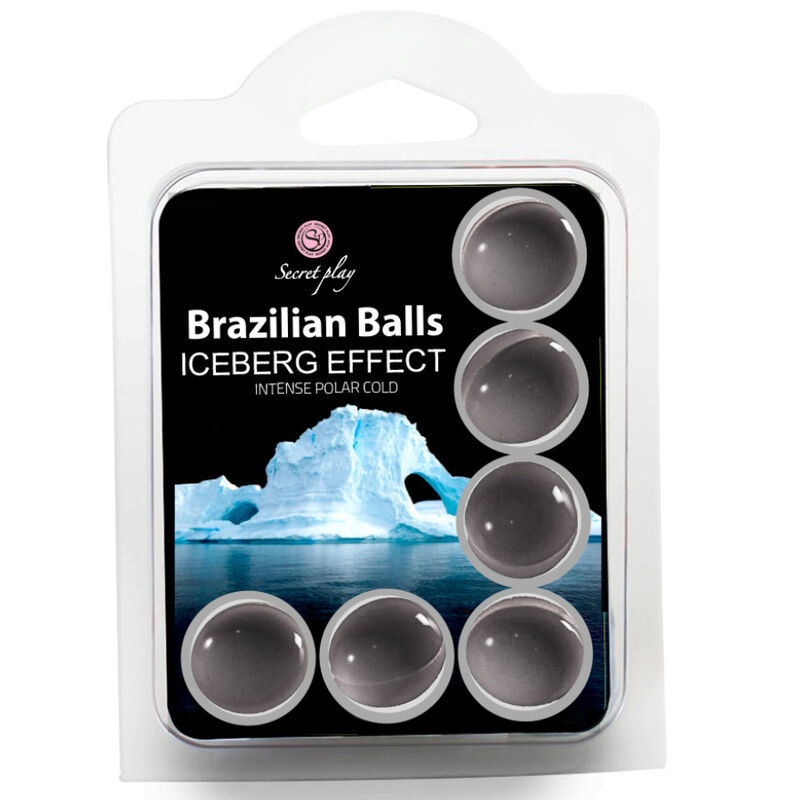 SECRET PLAY SET 6 PALLINE BRASILIANA EFFETTO ICEBERG SECRET PLAY SET 6 PALLINE BRASILIANA EFFETTO ICEBERG