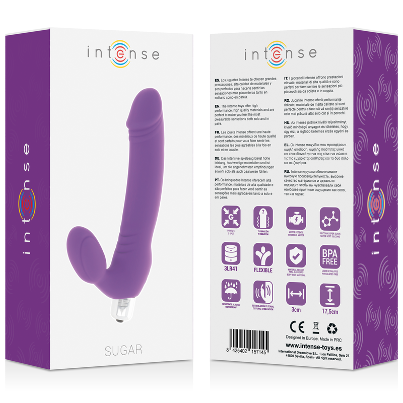 INTENSE - ZUCCHERO SETTE VELOCIT SILICONE LILLA - immagine 4