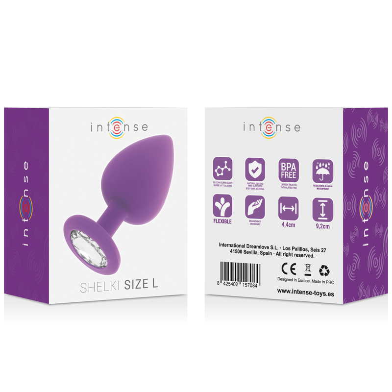 INTENSE - SHELKI L PLUG ANALE LILLA - immagine 4