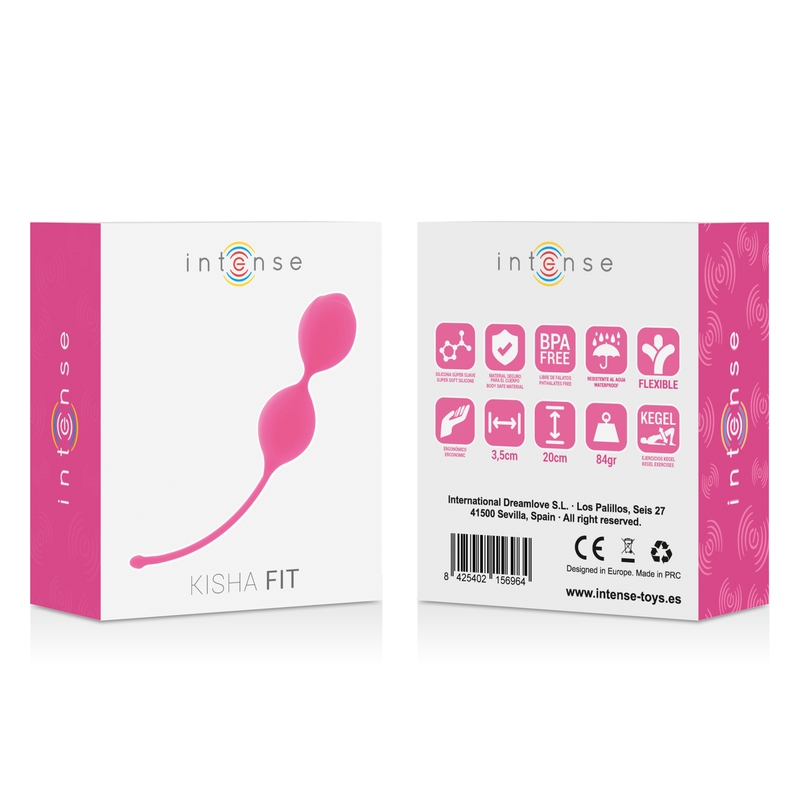 INTENSE - KISHA FIT IN SILICONE KEGEL FUCSIA - immagine 2
