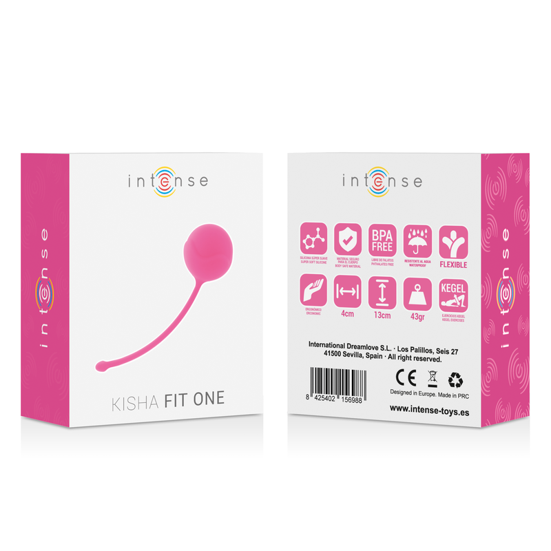 INTENSE - KISHA FIT ONE IN SILICONE KEGEL FUCSIA - immagine 2