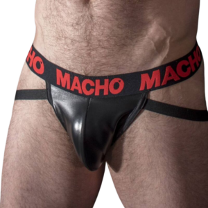 MACHO – MX25RC JOCK RED LEATHER S