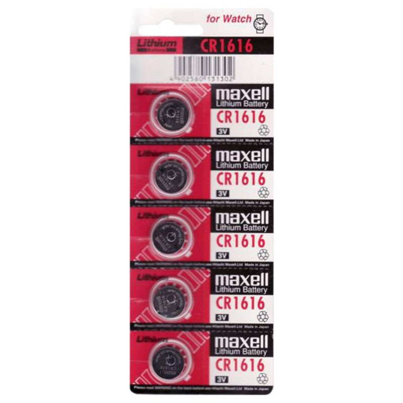 MAXELL – BATTERIA LITIO CR1616 3V 5UDS