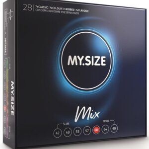 MY SIZE – MIX PRESERVATIVI 60 MM 28 UNIT