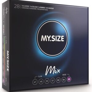 MY SIZE – MIX PRESERVATIVI 69 MM 28 UNIT