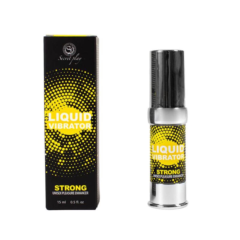 SECRETPLAY - LIQUIDO VIBRATORE STIMOLATORE UNISEX FORTE 15 ML - immagine 4