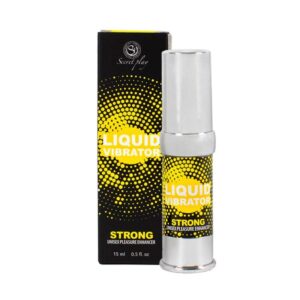 SECRETPLAY – LIQUIDO VIBRATORE STIMOLATORE UNISEX FORTE 15 ML