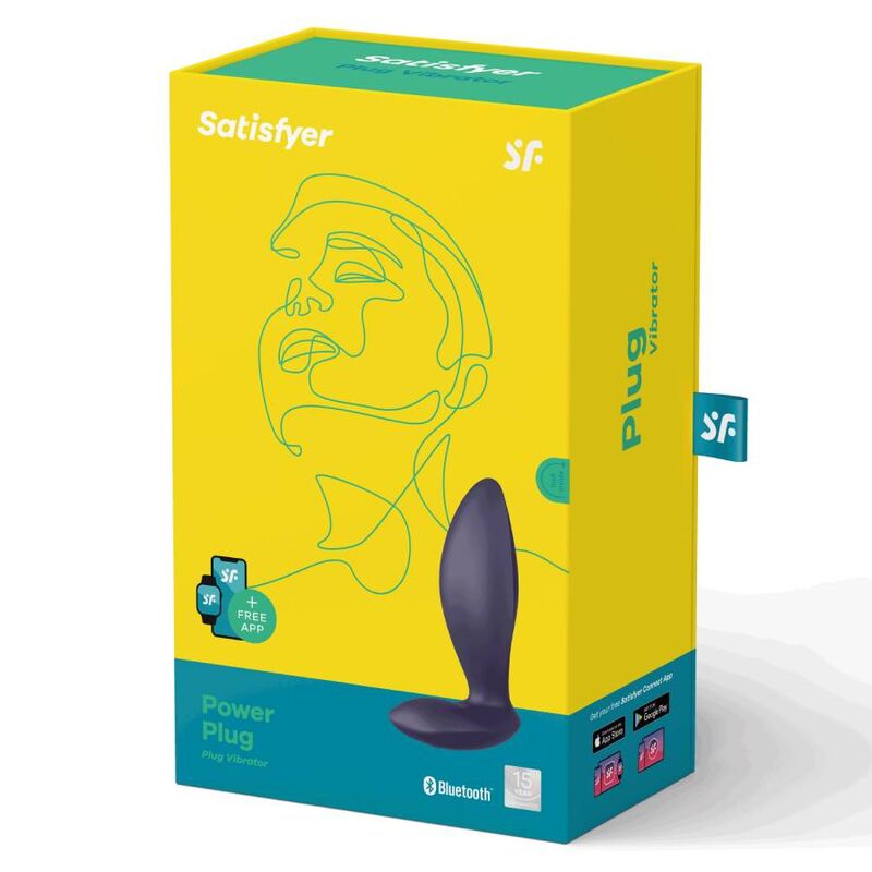 SATISFYER - SPINA DI ALIMENTAZIONE VIOLA - immagine 2