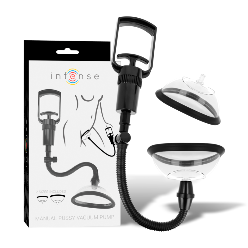 INTENSE – PUMP POMPA MANUALE VAGINALE CON DUE COPPE INTERCAMBIABILI INTENSE – PUMP POMPA MANUALE VAGINALE CON DUE COPPE INTERCAMBIABILI