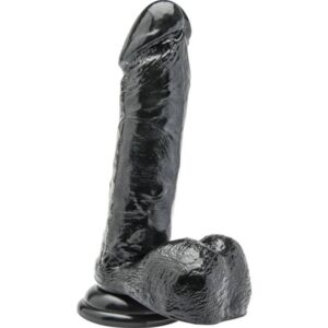 GET REAL – DILDO 18 CM CON SFERE NERO