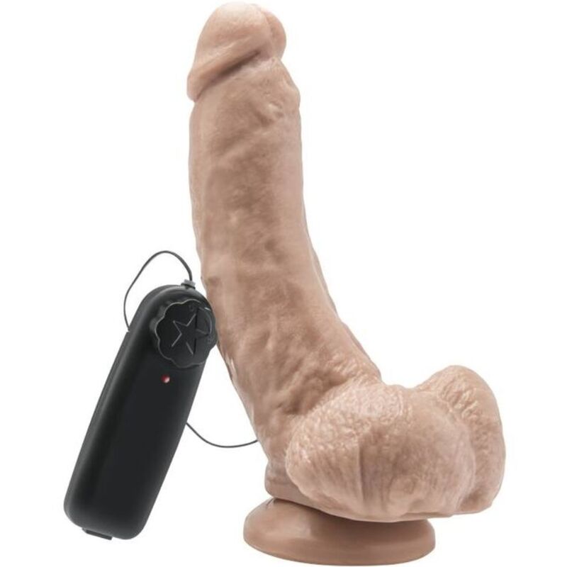 GET REAL – DILDO 20,5 CM CON VIBRATORE PER SFERE GET REAL – DILDO 20,5 CM CON VIBRATORE PER SFERE