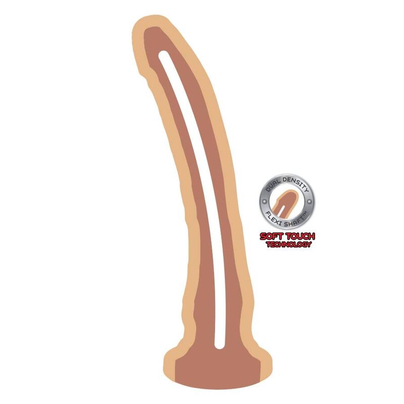 GET REAL - DONG A DOPPIA DENSIT 20,5 CM PELLE - immagine 2