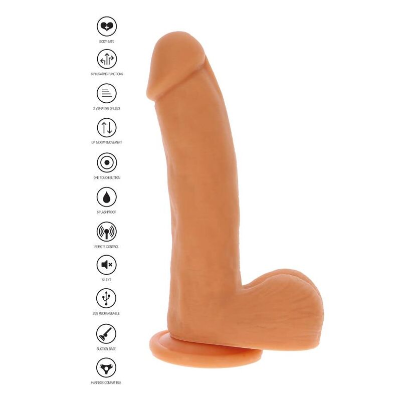 GET REAL - PULSE MAGNETICA FIDUCIA DILDO PELLE - immagine 2