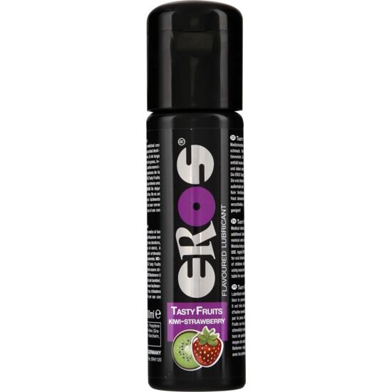 EROS – LUBRIFICANTE GUSTO FRUTTA FRAGOLA E KIWI 100 ML