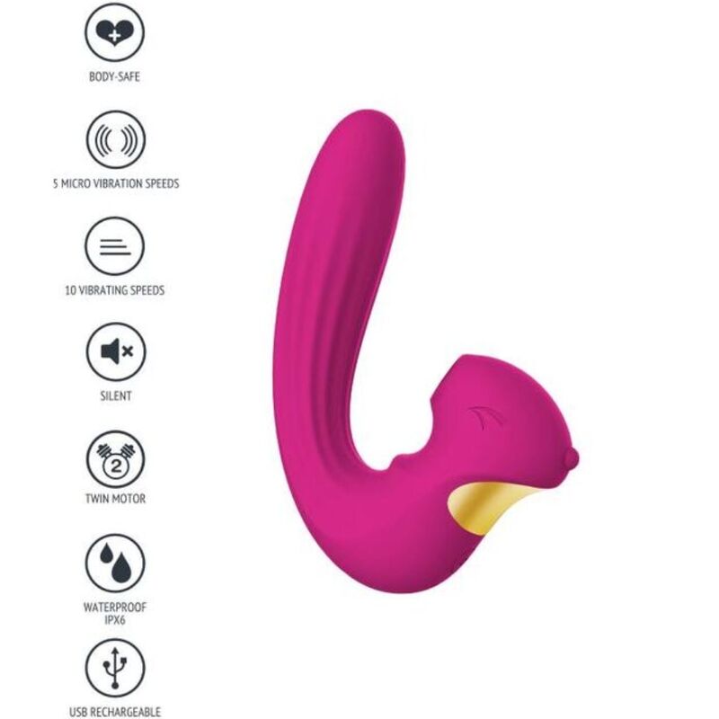 XOCOON - STIMOLATORE CELESTIAL LOVE VIBE FUCSIA - immagine 10