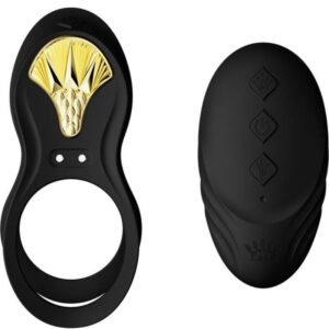 ZALO – ANELLO PER COPPIE VIBRANTI BAYEK NERO